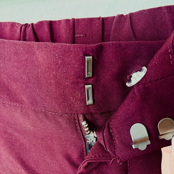 a new day Maroon Wide-Leg Pants— Size 4 - Picture 7 of 8